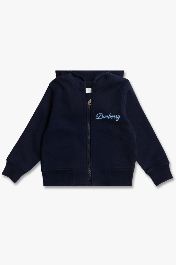 Burberry kids wool hoodie sweater 4y shops navy